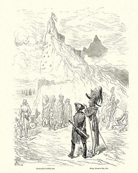 Adventures of Baron Munchausen, at the Siege of Gibraltar