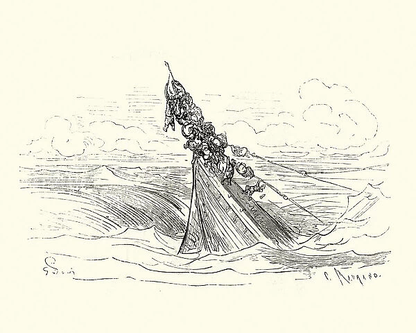 Adventures of Baron Munchausen, The sinking ship