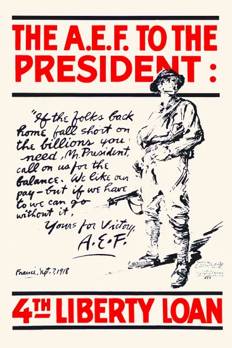 Framed Print : The A.E.F. to the President Framed Print : The A.E.F. to the President