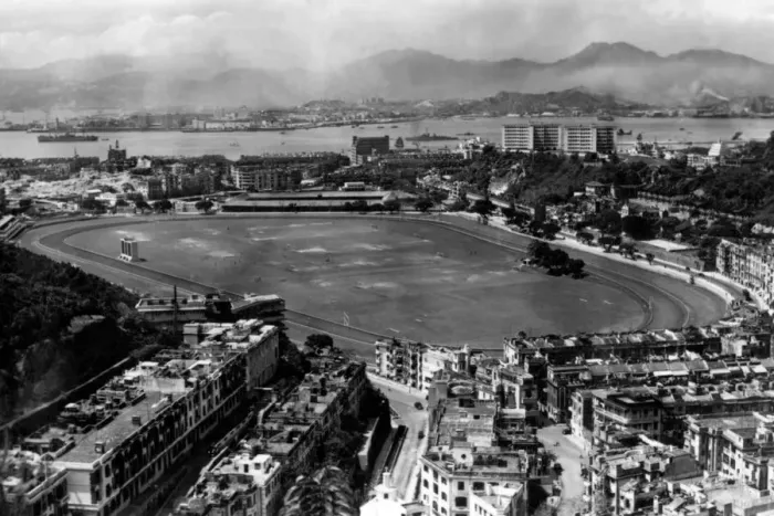 Framed Print : &, aerial, archival, asia, black & white, buildings, c, china, city, cityscape, historical
