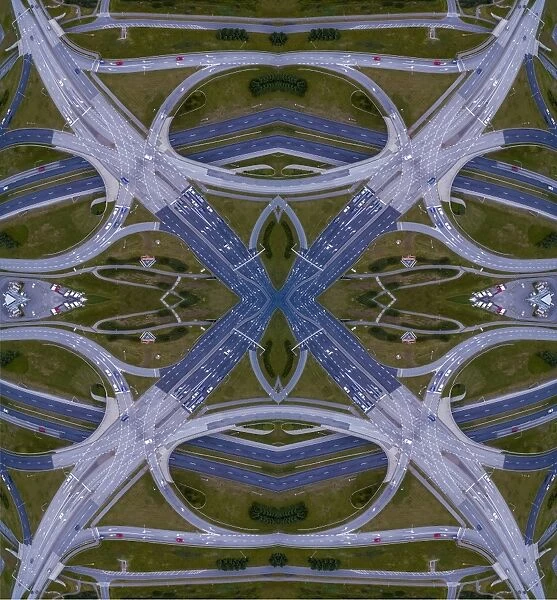 Aerial of Highways