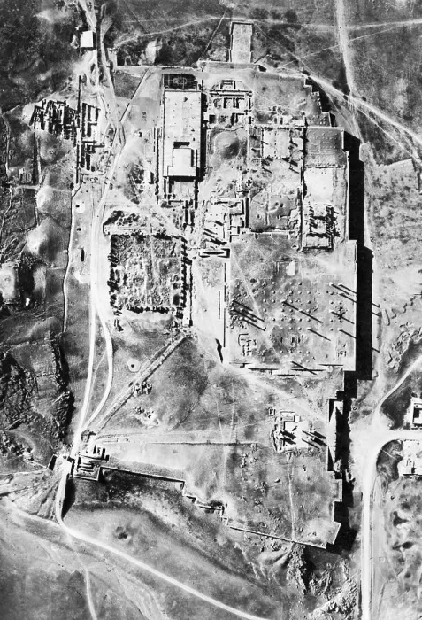 Framed Print : Aerial Of The Ruins Of Persepolis Framed Print : Aerial Of The Ruins Of Persepolis
