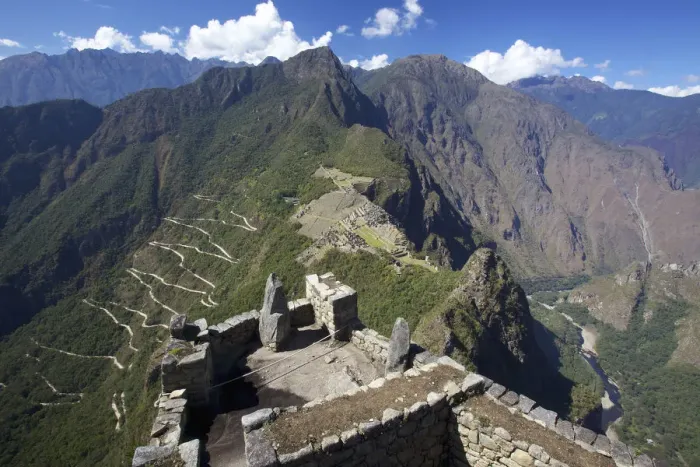 Framed Print : aerial view, aguas calientes, ancient, andes, andes mountains, archaeological site Framed Print : aerial view, aguas calientes, ancient, andes, andes mountains, archaeological site
