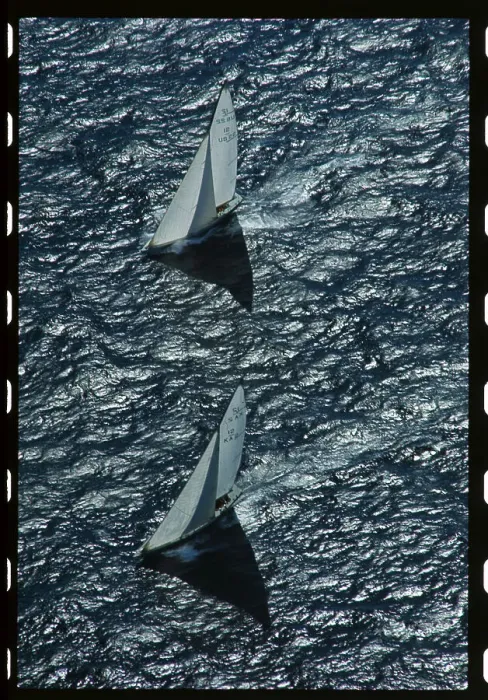 Framed Print : Aerial view of America's Cup Race Framed Print : Aerial view of America's Cup Race