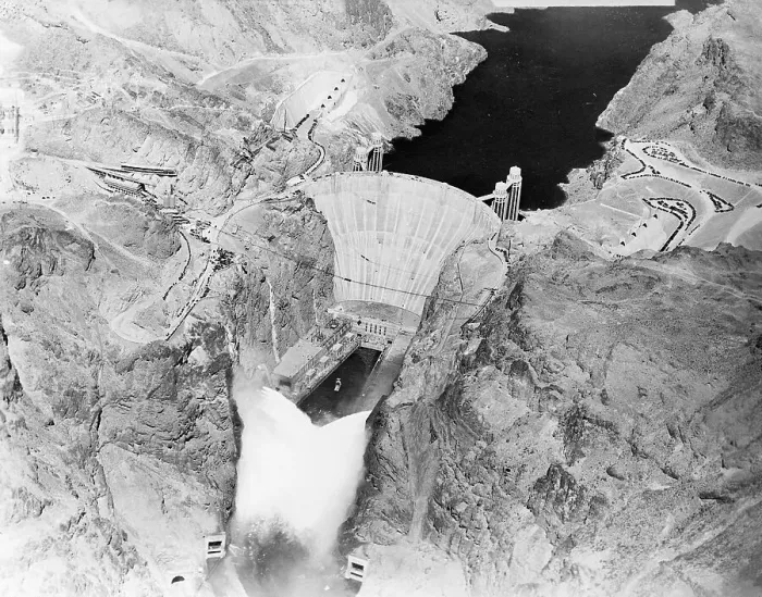 Framed Print : Aerial View of Boulder (Hoover) Dam Framed Print : Aerial View of Boulder (Hoover) Dam