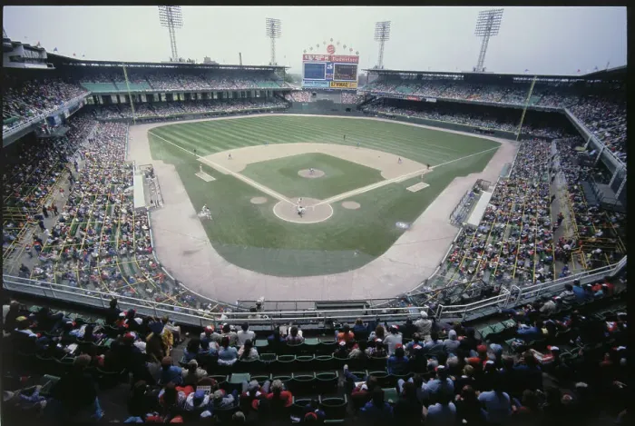 Framed Print : Aerial View of Comiskey Park Framed Print : Aerial View of Comiskey Park