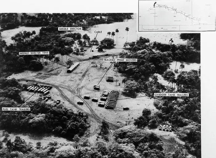 Framed Print : Aerial View of Cuban Missile Launch Site Framed Print : Aerial View of Cuban Missile Launch Site