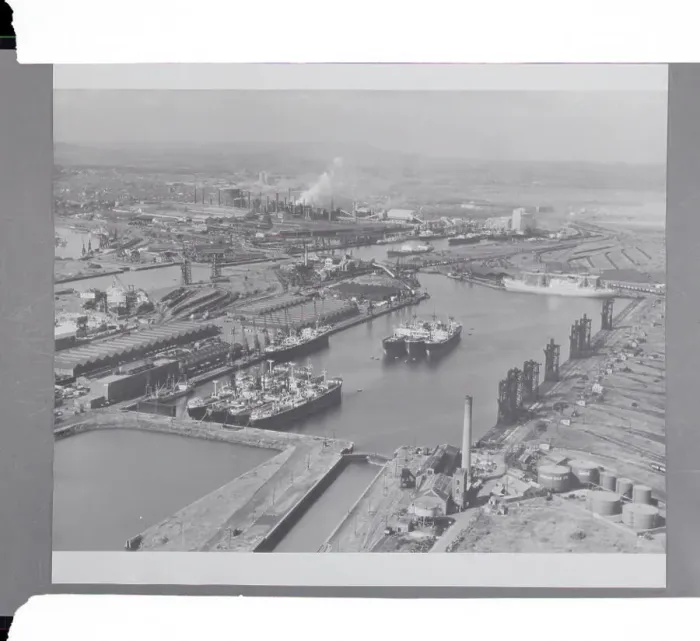  : Aerial View of Docks