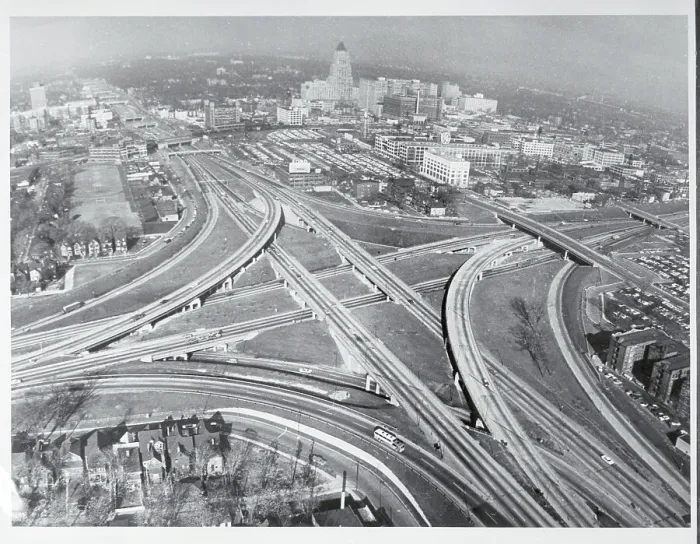 Framed Print : Aerial View of Expressway Framed Print : Aerial View of Expressway
