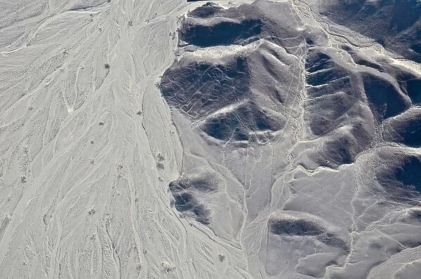 Aerial view of The Giant  /  The Astronaut Nazca
