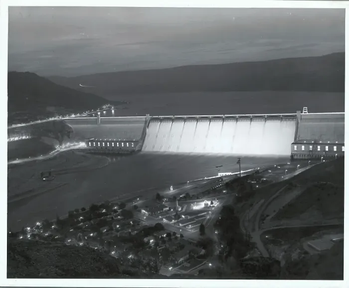 Framed Print : Aerial View of Grand Coulee Dam Framed Print : Aerial View of Grand Coulee Dam