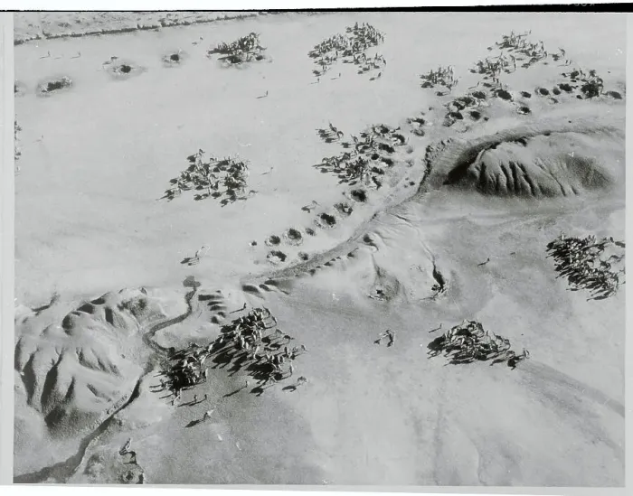 Framed Print : Aerial View of Grazing Area for Animals Framed Print : Aerial View of Grazing Area for Animals