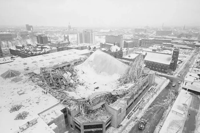 Framed Print : Aerial View of Hartford Sports Civic Center Framed Print : Aerial View of Hartford Sports Civic Center