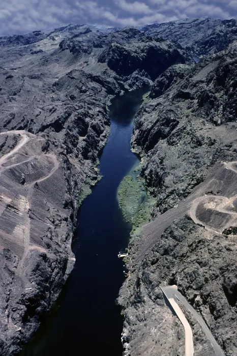 Framed Print : Aerial View Of The Hoover Dam Framed Print : Aerial View Of The Hoover Dam