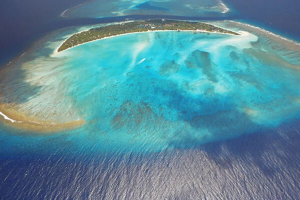 Aerial view of Island Hideaway Maldives