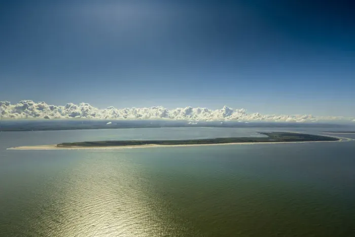 Framed Print : Aerial view, Langeoog, island in the North Sea, East Frisian Islands, Lower Saxony, Germany Framed Print : Aerial view, Langeoog, island in the North Sea, East Frisian Islands, Lower Saxony, Germany