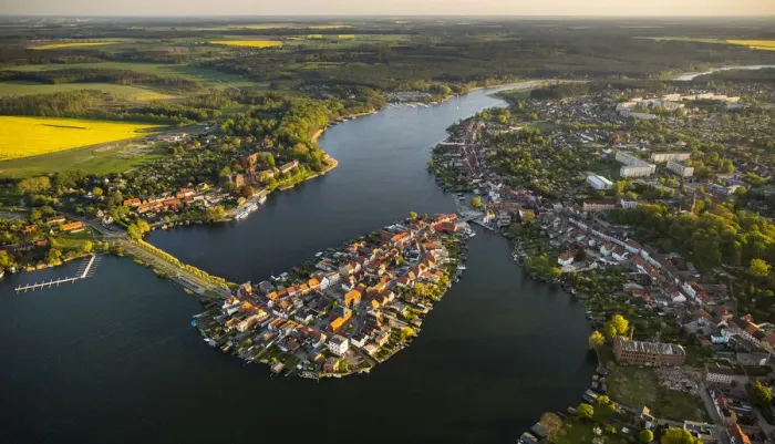 Framed Print : Aerial view, Malchow with Malchower See lake and the island with the historic centre and its old market square, Malchow, Mecklenburg Lake District, Mecklenburg-Western Pomerania, Germany Framed Print : Aerial view, Malchow with Malchower See lake and the island with the historic centre and its old market square, Malchow, Mecklenburg Lake District, Mecklenburg-Western Pomerania, Germany