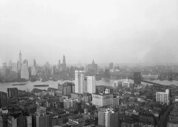 Framed Print : Aerial View of Manhattan Framed Print : Aerial View of Manhattan
