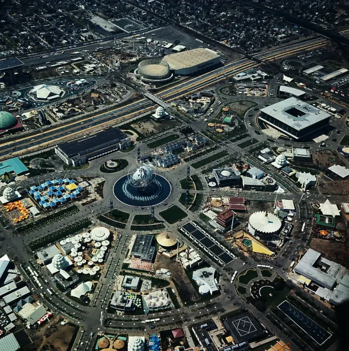 Framed Print : Aerial View of New York World's Fair Framed Print : Aerial View of New York World's Fair