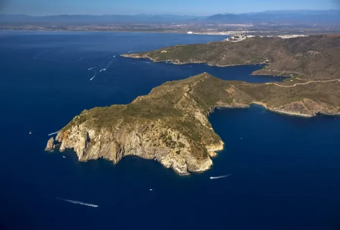 Framed Print : Aerial view, Parc Natural Cap de Creus, Cadaques, Costa Brava, Catalonia, Spain Framed Print : Aerial view, Parc Natural Cap de Creus, Cadaques, Costa Brava, Catalonia, Spain