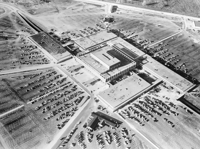 Framed Print : Aerial View of Parked Cars Framed Print : Aerial View of Parked Cars