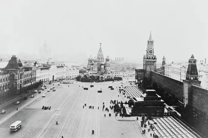 Framed Print : Aerial View of Red Square Framed Print : Aerial View of Red Square