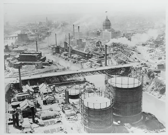 Framed Print : Aerial View of Refinery Framed Print : Aerial View of Refinery