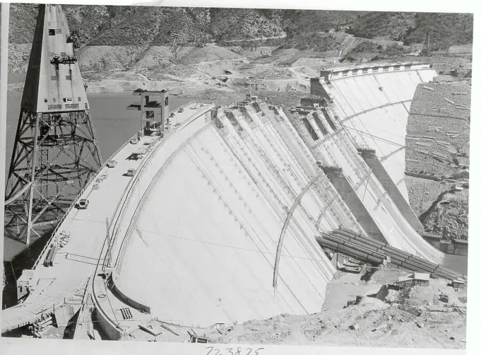 Framed Print : Aerial view of Shasta Dam Framed Print : Aerial view of Shasta Dam