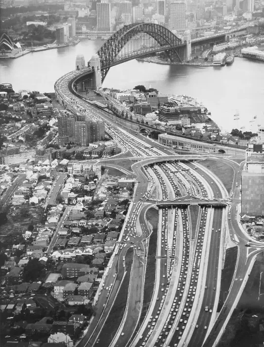 Framed Print : Aerial View of Sydney Harbor Framed Print : Aerial View of Sydney Harbor