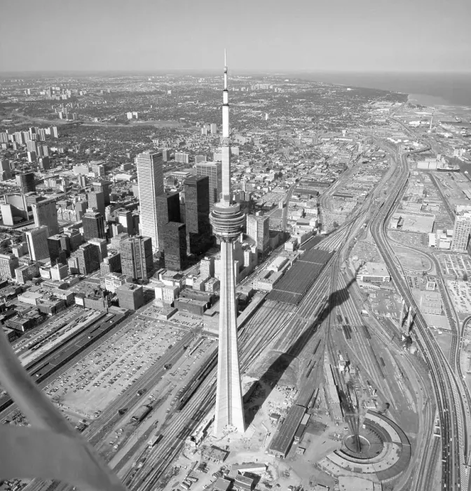 Framed Print : Aerial View of Toronto