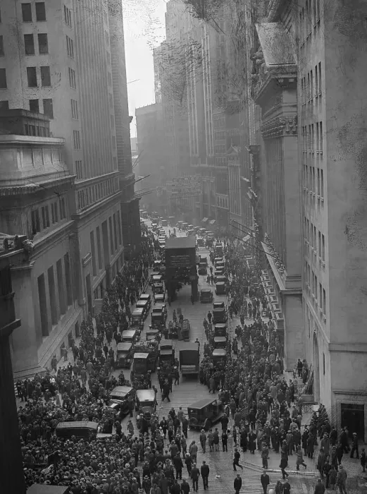 Framed Print : Aerial View Of Wall Street Framed Print : Aerial View Of Wall Street