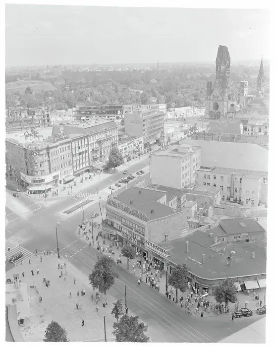Framed Print : Aerial View of West Berlin Framed Print : Aerial View of West Berlin