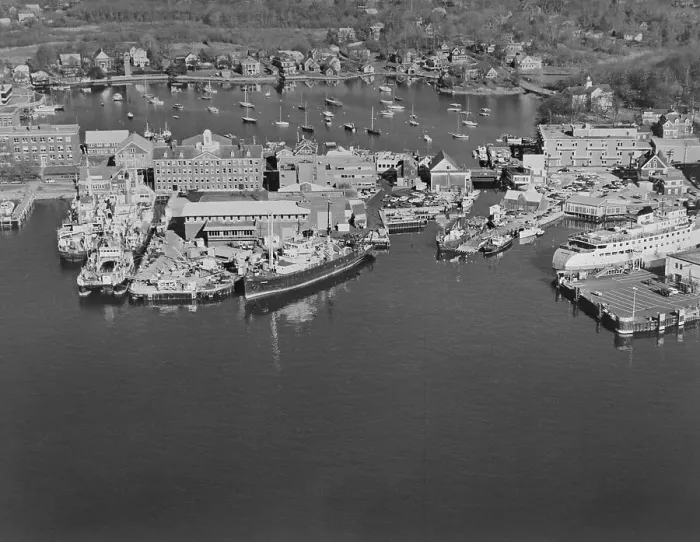 Framed Print : Aerial View of the Woods Hole Oceanographic Institute Framed Print : Aerial View of the Woods Hole Oceanographic Institute