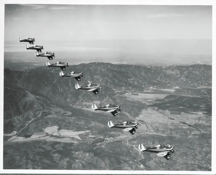 Framed Print : Aerobatic Team in Formation Framed Print : Aerobatic Team in Formation