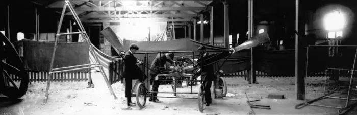 Framed Print : Aeroplane Garage Framed Print : Aeroplane Garage