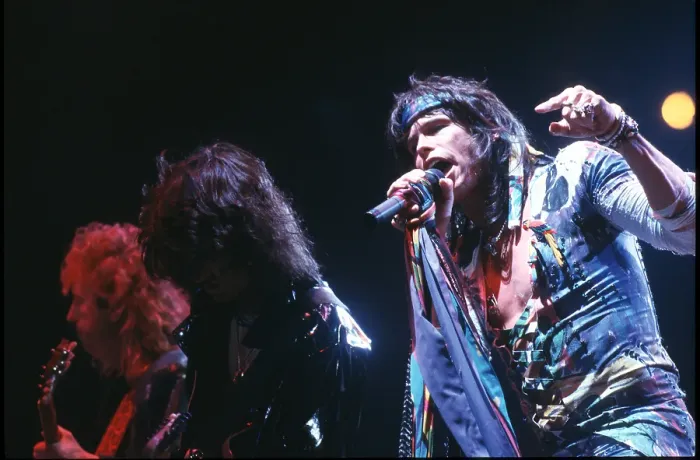 Framed Print : Aerosmith Performing In Los Angeles Framed Print : Aerosmith Performing In Los Angeles