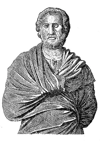 Aeschines (389-314 BC). Greek statesman, one of the 10 Attic Orators