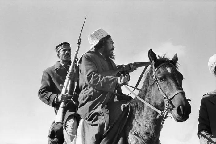 Framed Print : Afghan Rebels on Horseback Framed Print : Afghan Rebels on Horseback