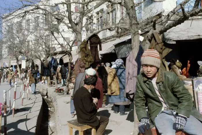 Framed Print : Afghan Street Market Framed Print : Afghan Street Market
