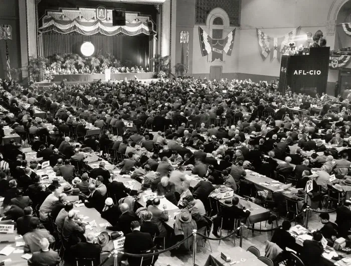 Framed Print : AFL-CIO Convention