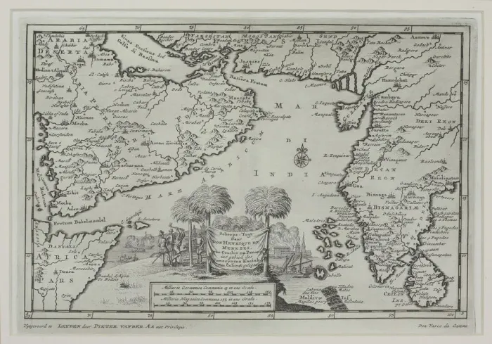Framed Print : africa, antique, arabian sea, archival, asia, borders, boundaries, cartography, countries Framed Print : africa, antique, arabian sea, archival, asia, borders, boundaries, cartography, countries
