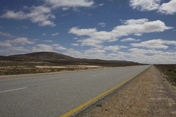 africa, arid climate, asphalt, color image, colour image, cover, day, direction, distant
