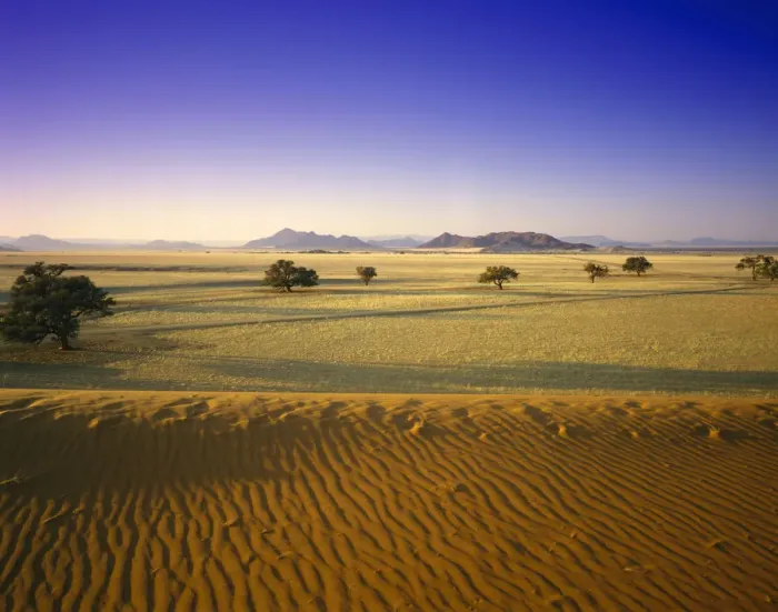 Framed Print : Africa, Arid Climate, Barren, Clear Sky, Color Image, Day, Desert, Dry, Horizon, Horizontal