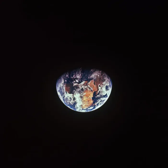 Framed Print : Most of Africa and portions of Europe can be seen in the picture from the Apollo Framed Print : Most of Africa and portions of Europe can be seen in the picture from the Apollo