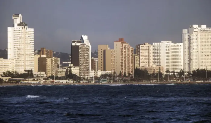 Framed Print : Africa, Southern Africa, South Africa, Durban, Cityscape View Of Town Framed Print : Africa, Southern Africa, South Africa, Durban, Cityscape View Of Town