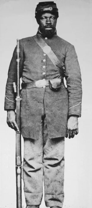 Framed Print : African American soldier Framed Print : African American soldier