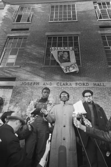Framed Print : African American Students Read Demands Framed Print : African American Students Read Demands