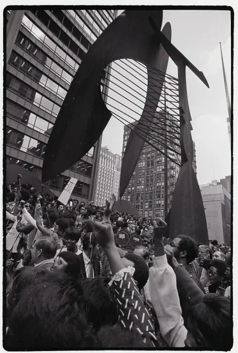 Framed Print : African Americans Demonstrating in Chicago Framed Print : African Americans Demonstrating in Chicago