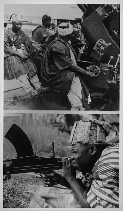 Framed Print : African Chieftains, World War II Framed Print : African Chieftains, World War II