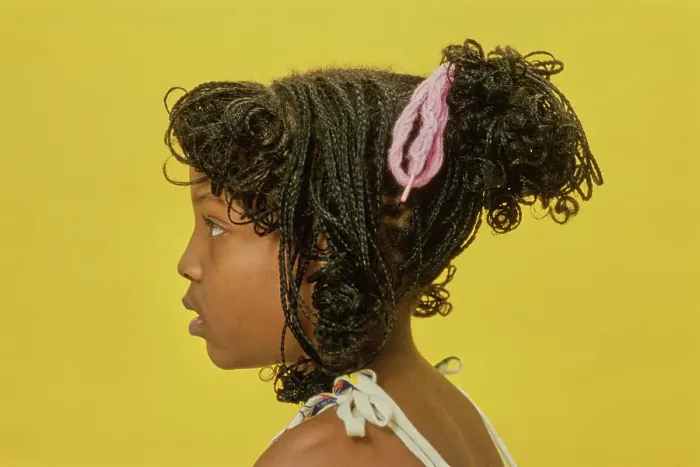 Framed Print : Afro Hair Portrait Session Framed Print : Afro Hair Portrait Session